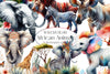 African Animals Clipart Bundle