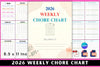 Weekly Chore Chart Template