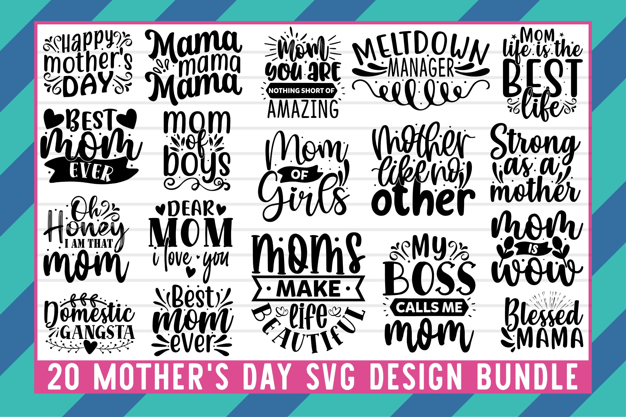 Mother's Day SVG Bundle 6