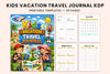 Kids Vacation Travel Journal