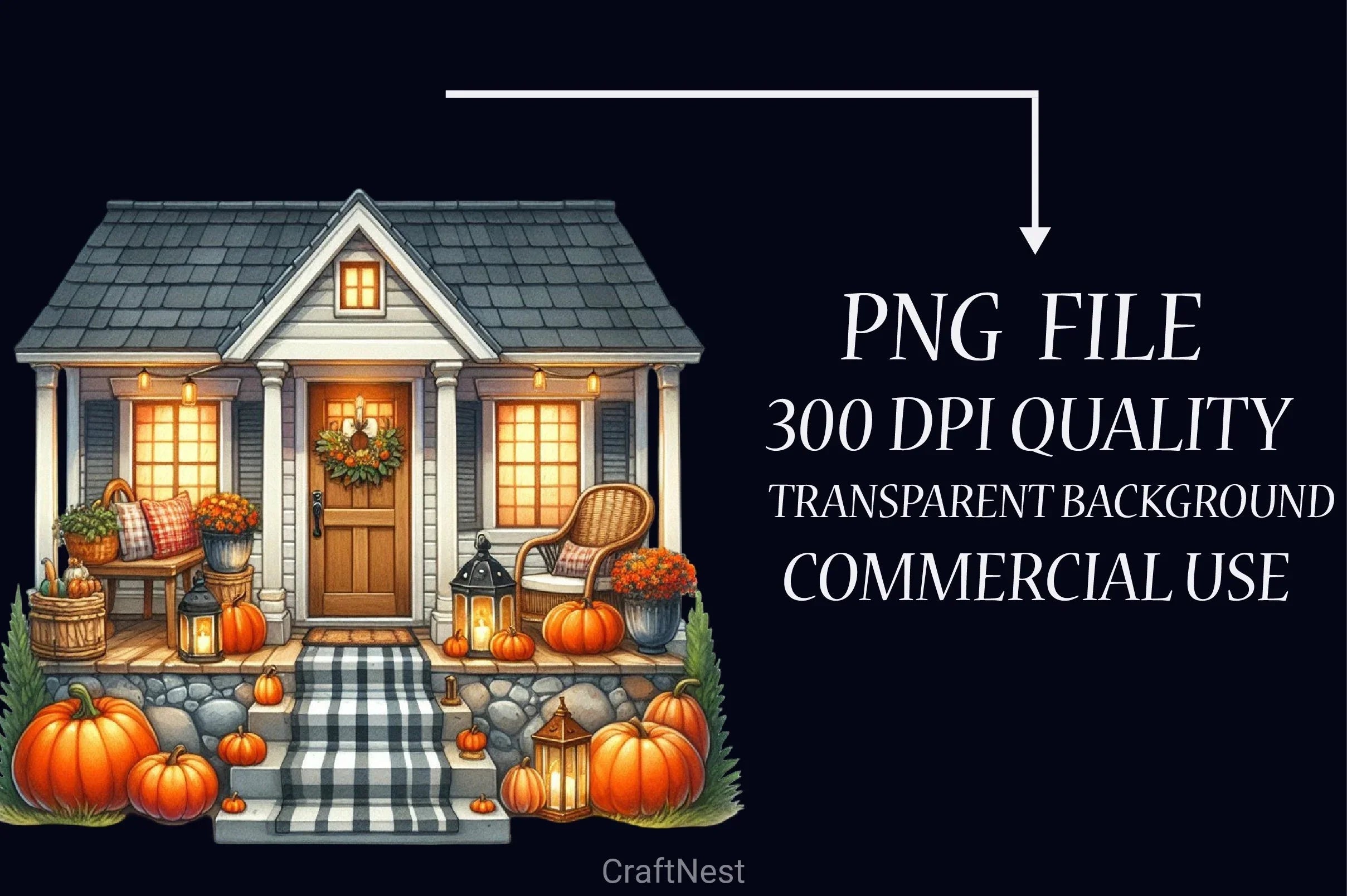 Fall Aesthetic Clipart Bundle - CraftNest - Digital Crafting and Art