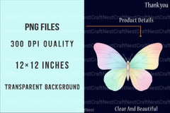 Butterfly Clipart Bundle 36 - CraftNest - Digital Crafting and Art