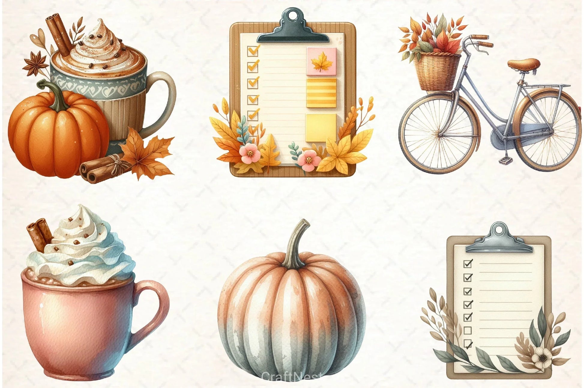 Autumn Clipart Bundle 9 - CraftNest - Digital Crafting and Art