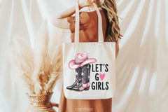 Let's Go Girls Cowgirl Boots Clipart Bundle - CraftNest - Digital Crafting and Art