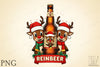 Beer Christmas Funny Clipart Bundle