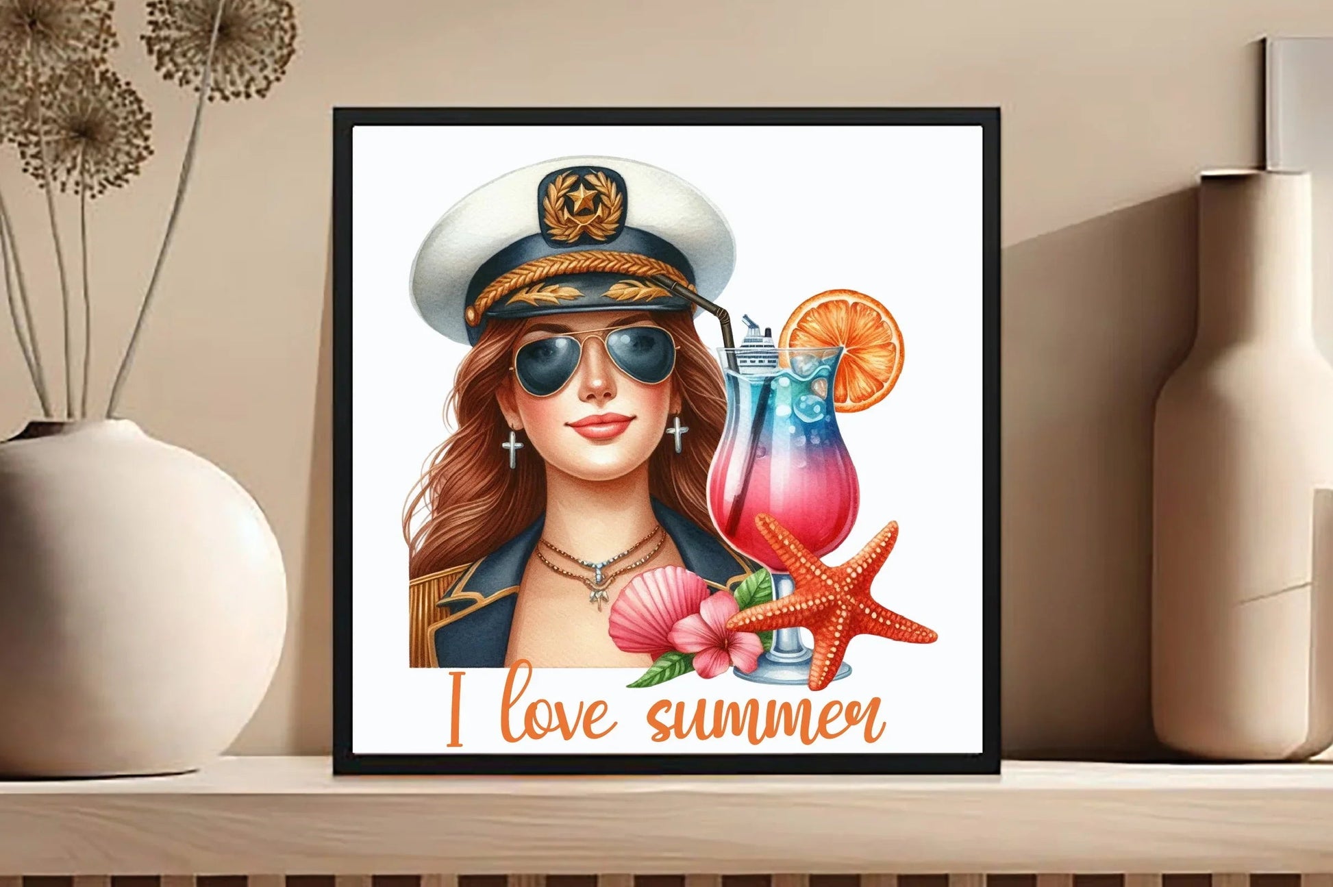 Matrose Sailor Marine Summer Girl Clipart Bundle - CraftNest - Digital Crafting and Art