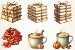 Autumn Cozy Fall Clipart Bundle - CraftNest - Digital Crafting and Art