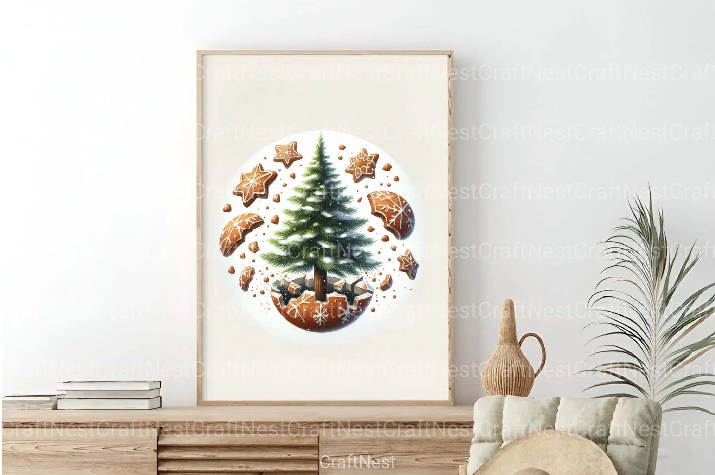 Christmas Tree Clipart Bundle 77 - CraftNest - Digital Crafting and Art