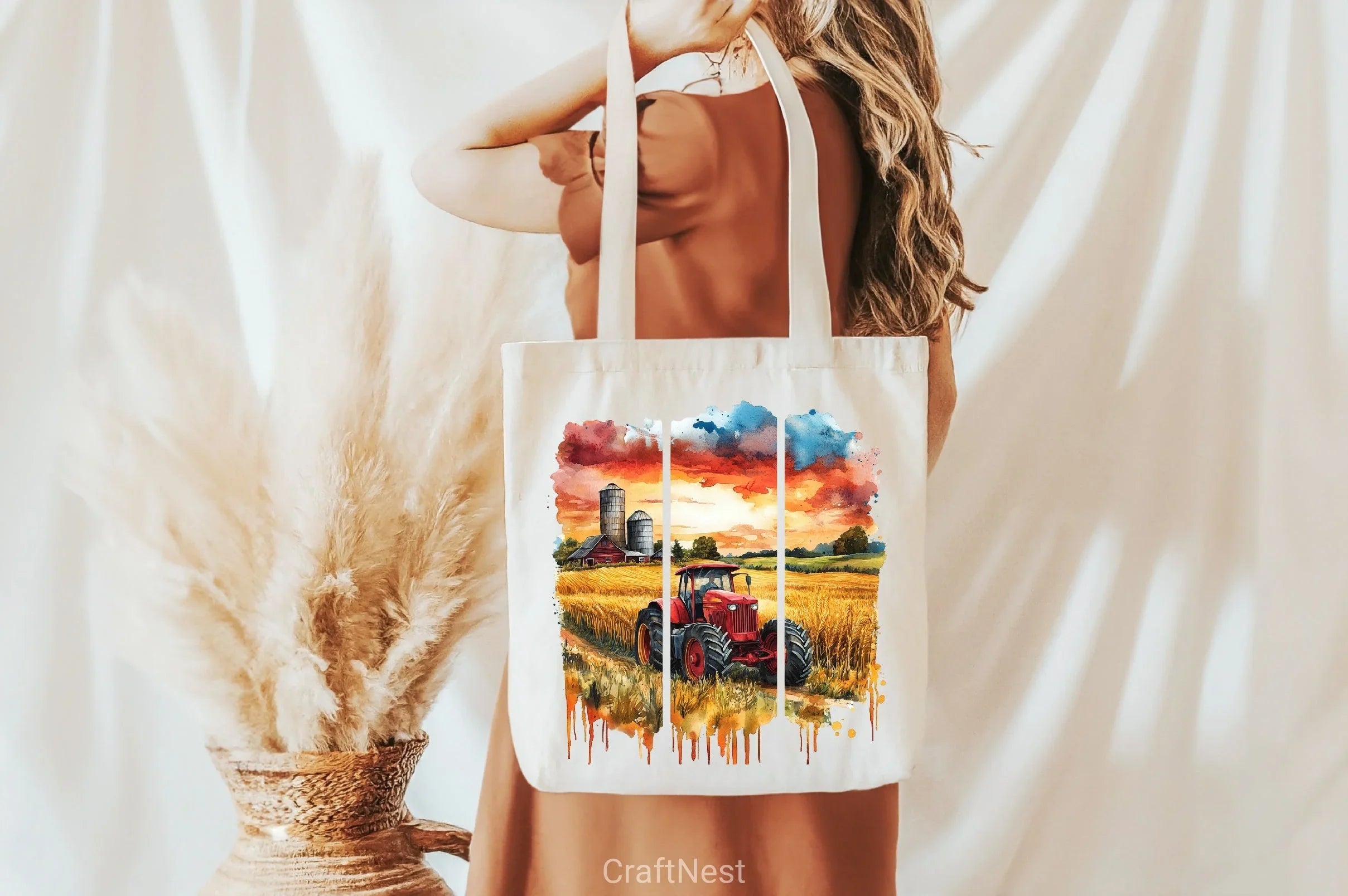 Brushstroke Summer Farm Clipart Bundle 1 - CraftNest - Digital Crafting and Art