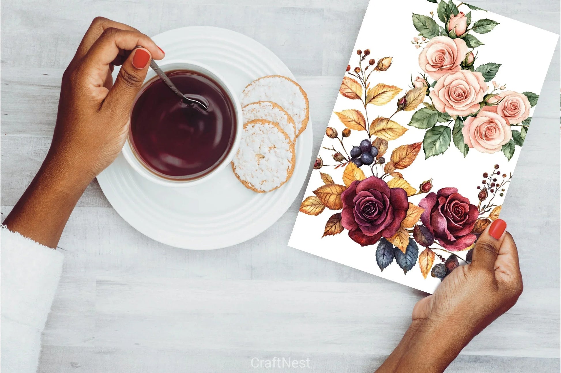 Floral Borders Clipart Bundle - CraftNest - Digital Crafting and Art