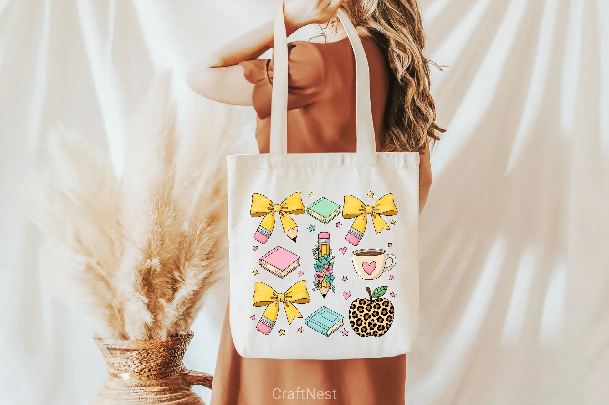 Back to School Teacher Bow Clipart Bundle - CraftNest - Digital Crafting and Art