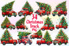 Christmas Truck Clipart Bundle 2