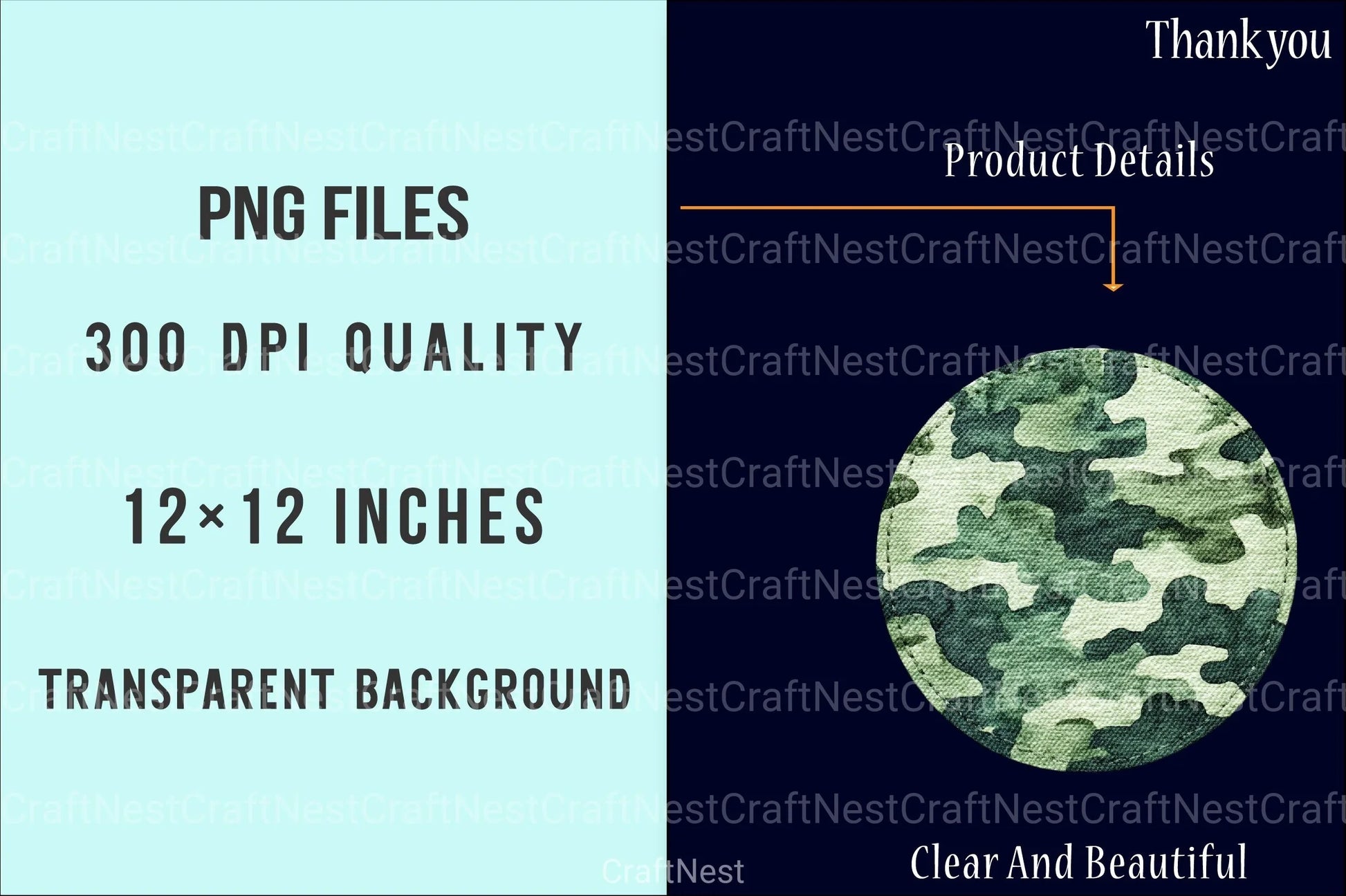 Camo Patches Clipart Bundle - CraftNest - Digital Crafting and Art