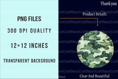 Camo Patches Clipart Bundle - CraftNest - Digital Crafting and Art