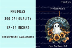 Cute Ghost Ornament Clipart Bundle - CraftNest - Digital Crafting and Art