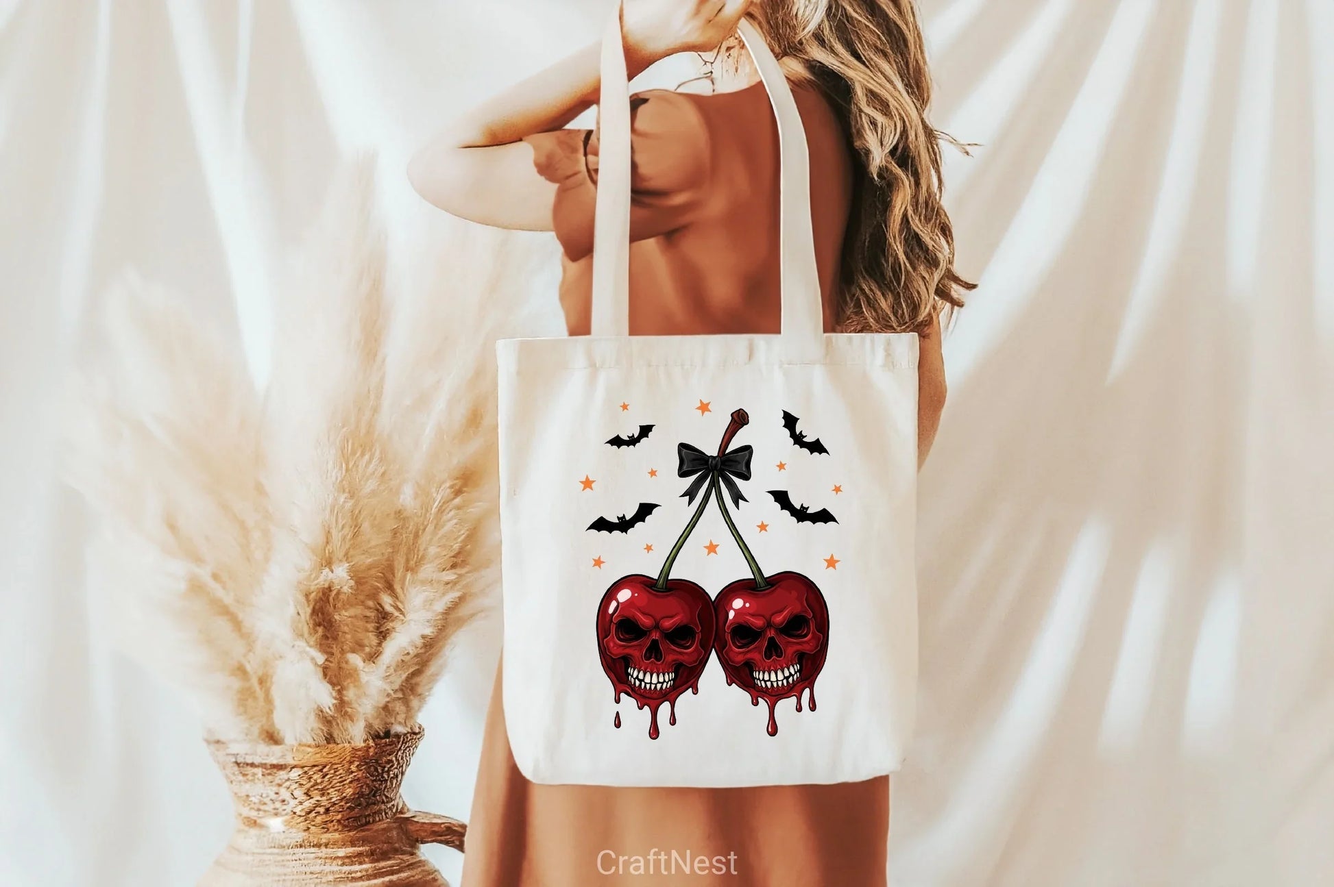 Skull Cherries Halloween Clipart Bundle - CraftNest - Digital Crafting and Art