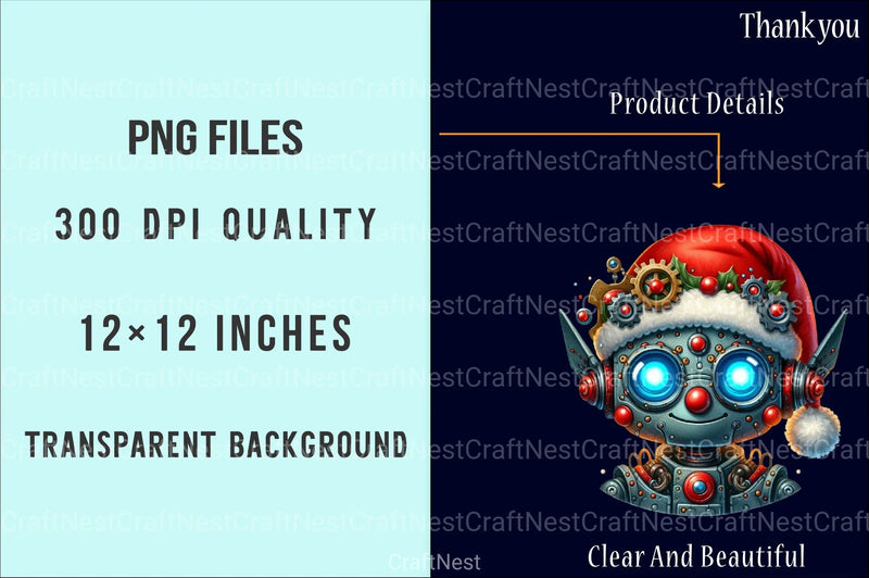 Steampunk Christmas Snowman Clipart Bundle - CraftNest - Digital Crafting and Art