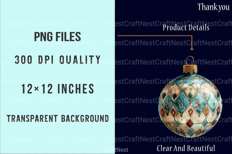 Southwestern Christmas Clipart Bundle: Rustic Holiday Art for Crafts & Design - CraftNest - Digital Crafting and Art