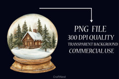 Neutral Christmas Clipart Bundle - CraftNest - Digital Crafting and Art