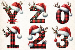 Christmas Alphabet Clipart Bundle 3 - CraftNest - Digital Crafting and Art