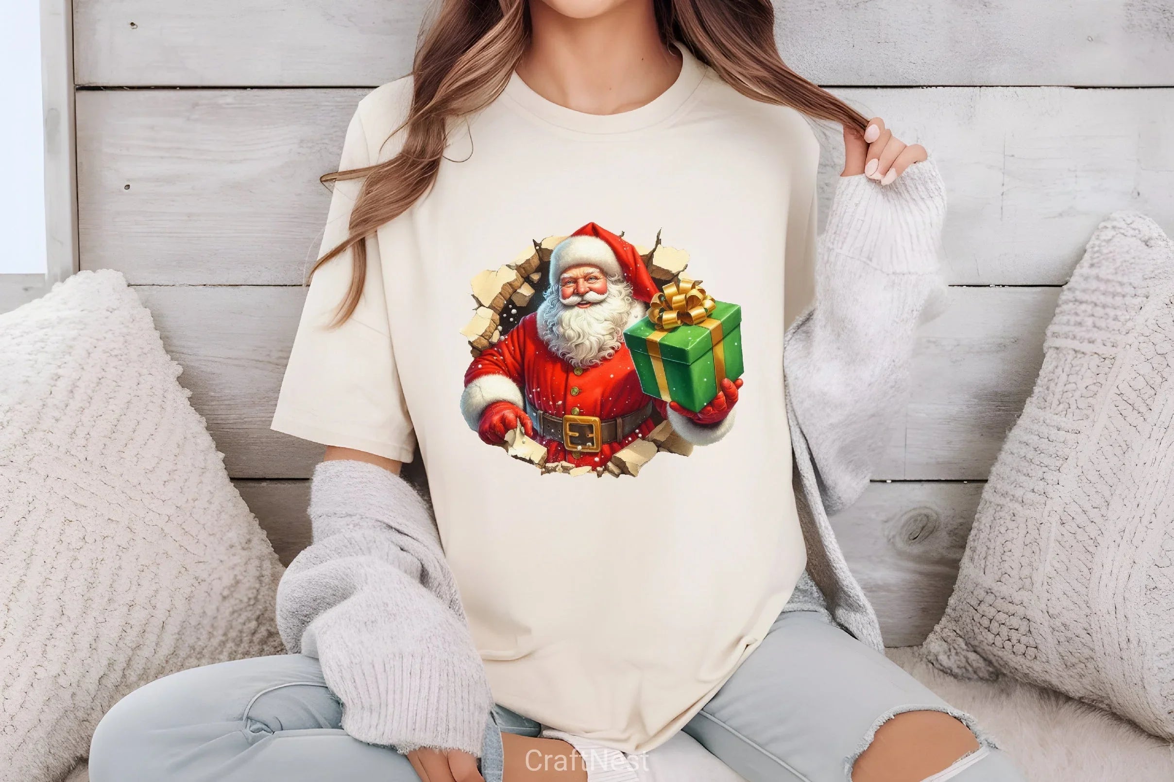 Christmas Santa Clipart Bundle 4 - CraftNest - Digital Crafting and Art