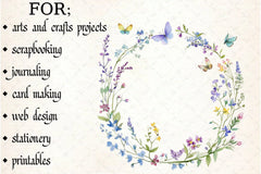 Floral Frames Clipart Bundle - CraftNest - Digital Crafting and Art