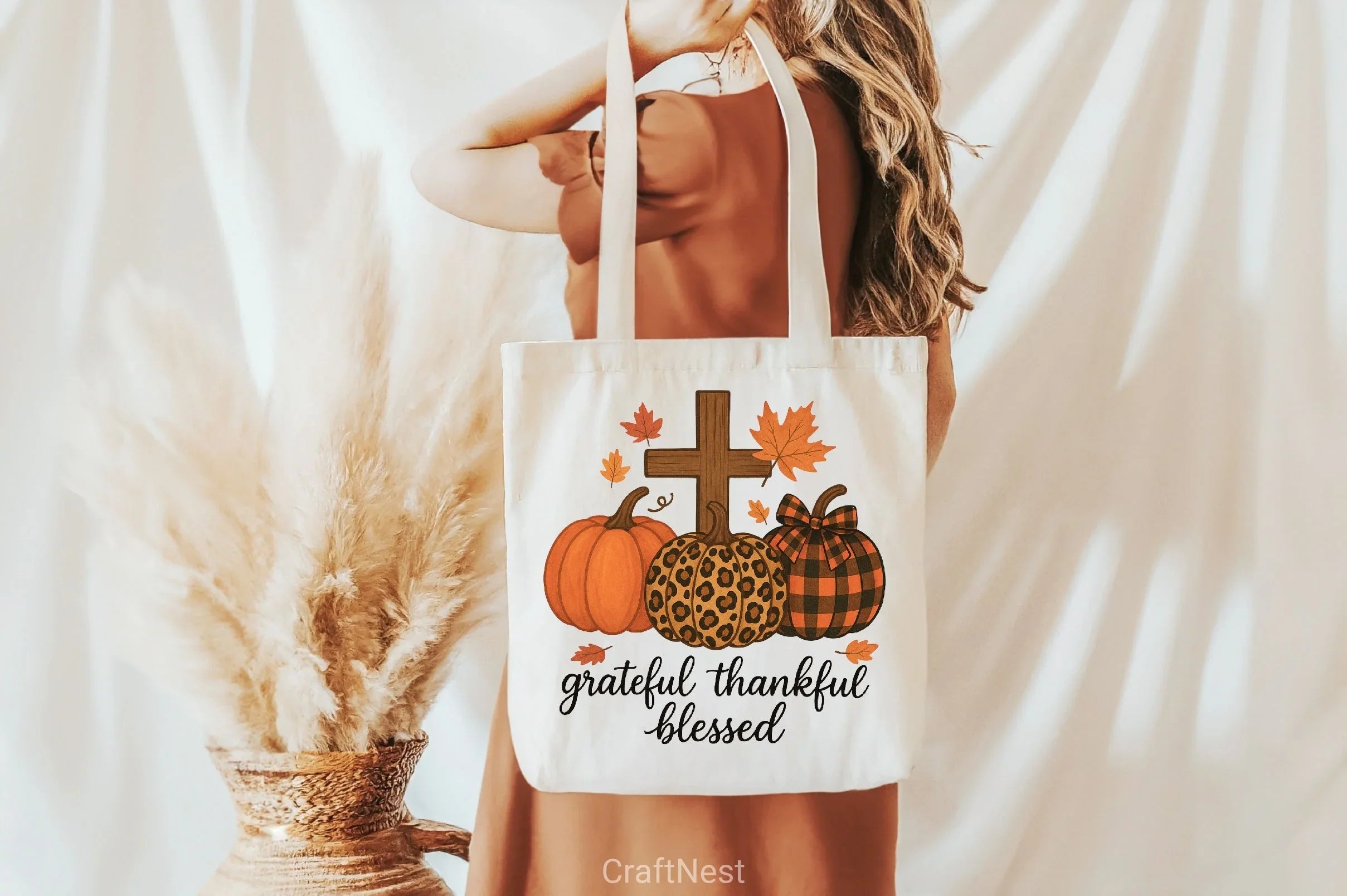 Grateful Thankful Blessed Pumpkin Clipart Bundle - CraftNest - Digital Crafting and Art