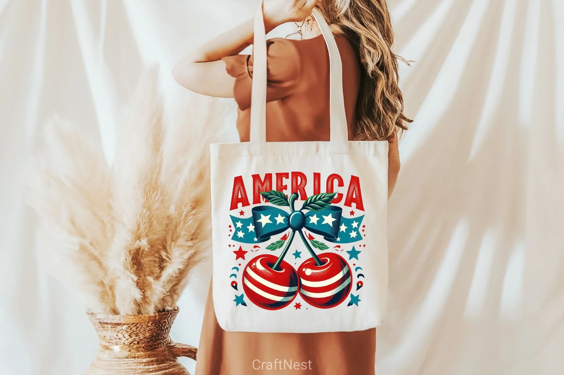 4th of July Coquette Cherry Clipart Bundle - CraftNest - Digital Crafting and Art