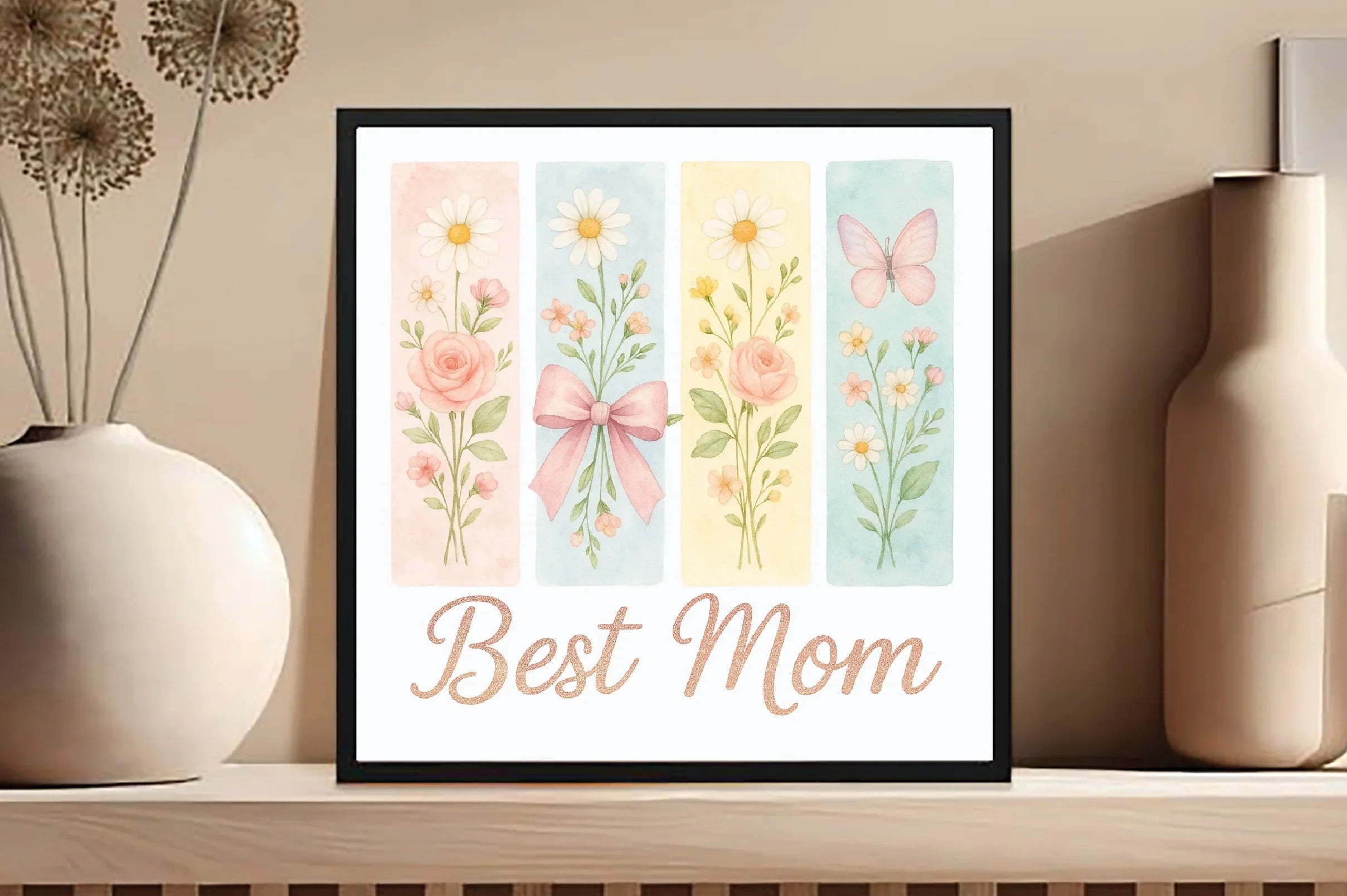 Brushstroke Best Mom Clipart Bundle - CraftNest - Digital Crafting and Art