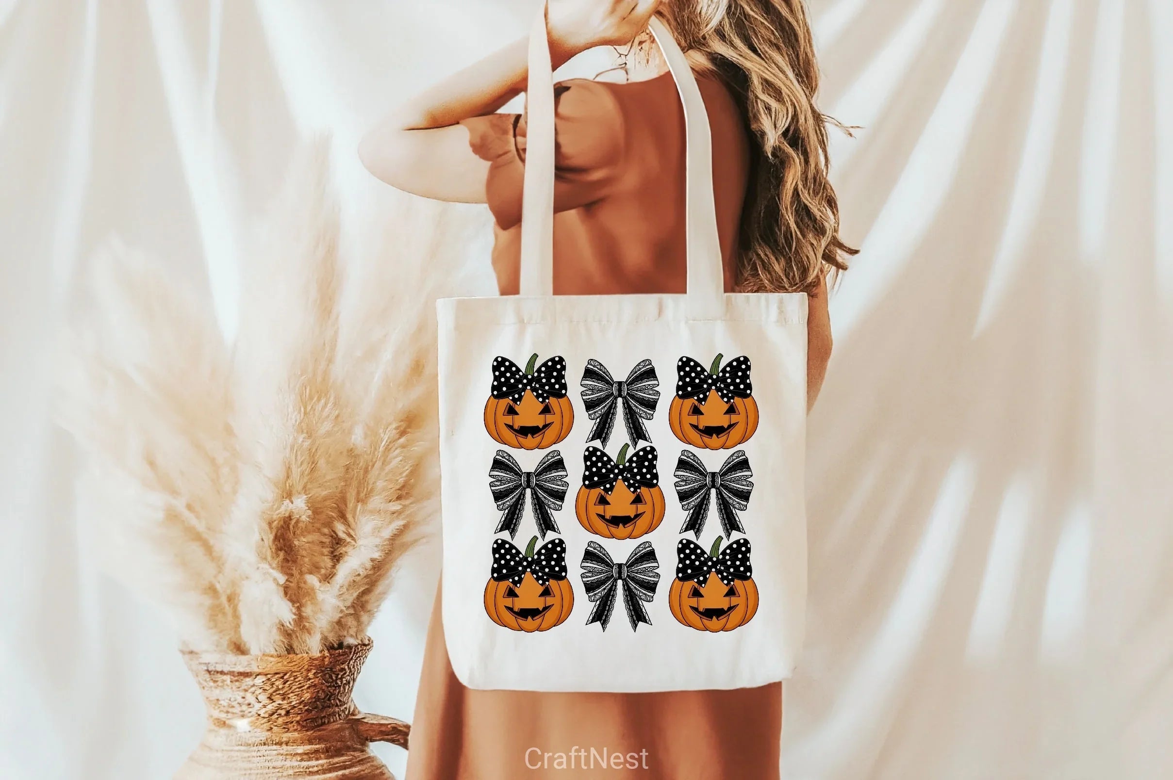 Halloween Pumpkin Fall Bow Clipart Bundle - CraftNest - Digital Crafting and Art