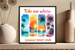 Summer Brushstroke Vibes Clipart Bundle - CraftNest - Digital Crafting and Art