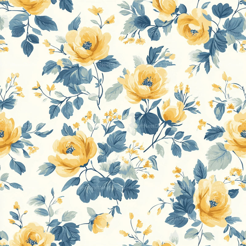 Floral Pattern Background Clipart Bundle 2 - CraftNest - Digital Crafting and Art