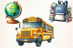 School Clipart Bundle - CraftNest - Digital Crafting and Art