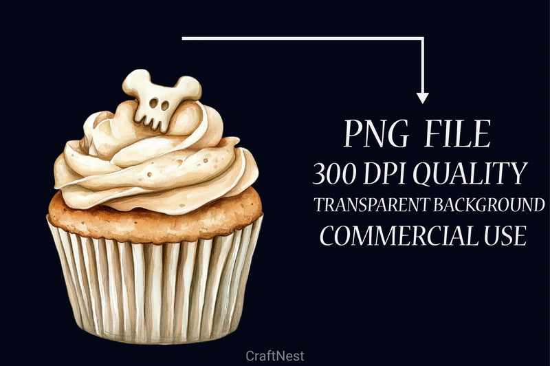 Neutral Halloween Clipart Bundle 6 - CraftNest - Digital Crafting and Art