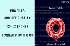 Christmas Alphabet Clipart Bundle 7 - CraftNest - Digital Crafting and Art