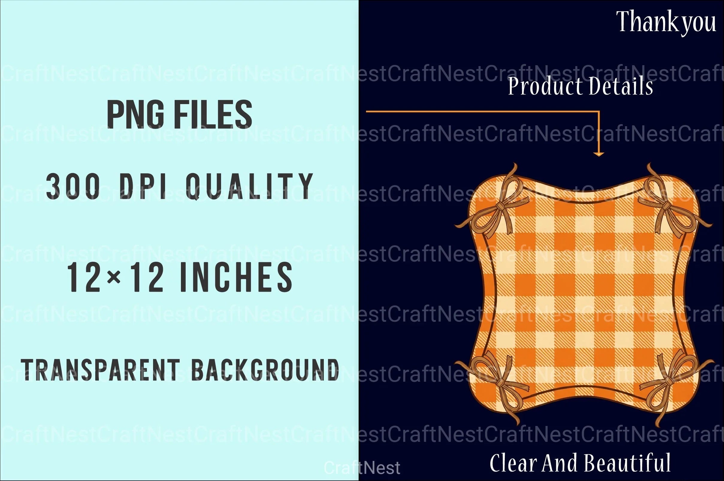 Coquette Fall Halloween Border Frame Clipart Bundle - CraftNest - Digital Crafting and Art