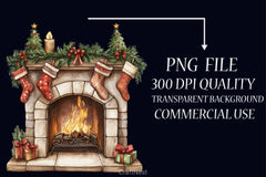 Cozy Christmas Planner Clipart Bundle - CraftNest - Digital Crafting and Art