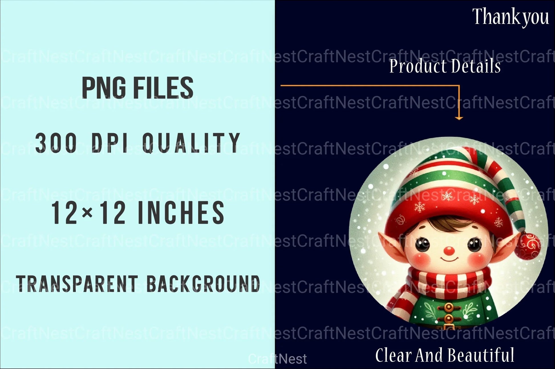 Christmas Ornament & Photo Memorial Design Keyfob Clipart Bundle - CraftNest - Digital Crafting and Art