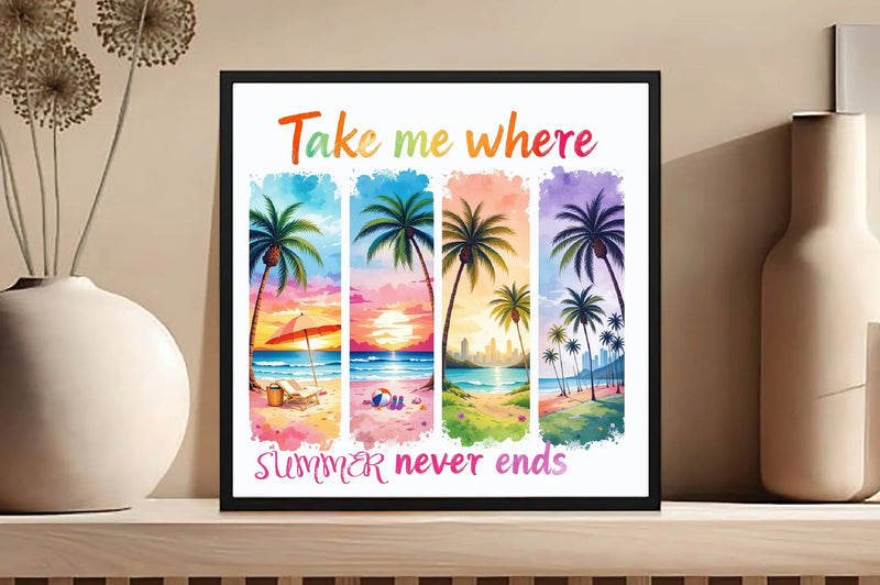 Summer Brushstroke Shirt Clipart Bundle - CraftNest - Digital Crafting and Art