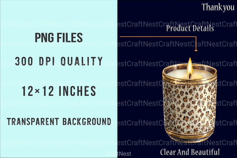 Leopard Print Halloween Clipart Bundle - CraftNest - Digital Crafting and Art