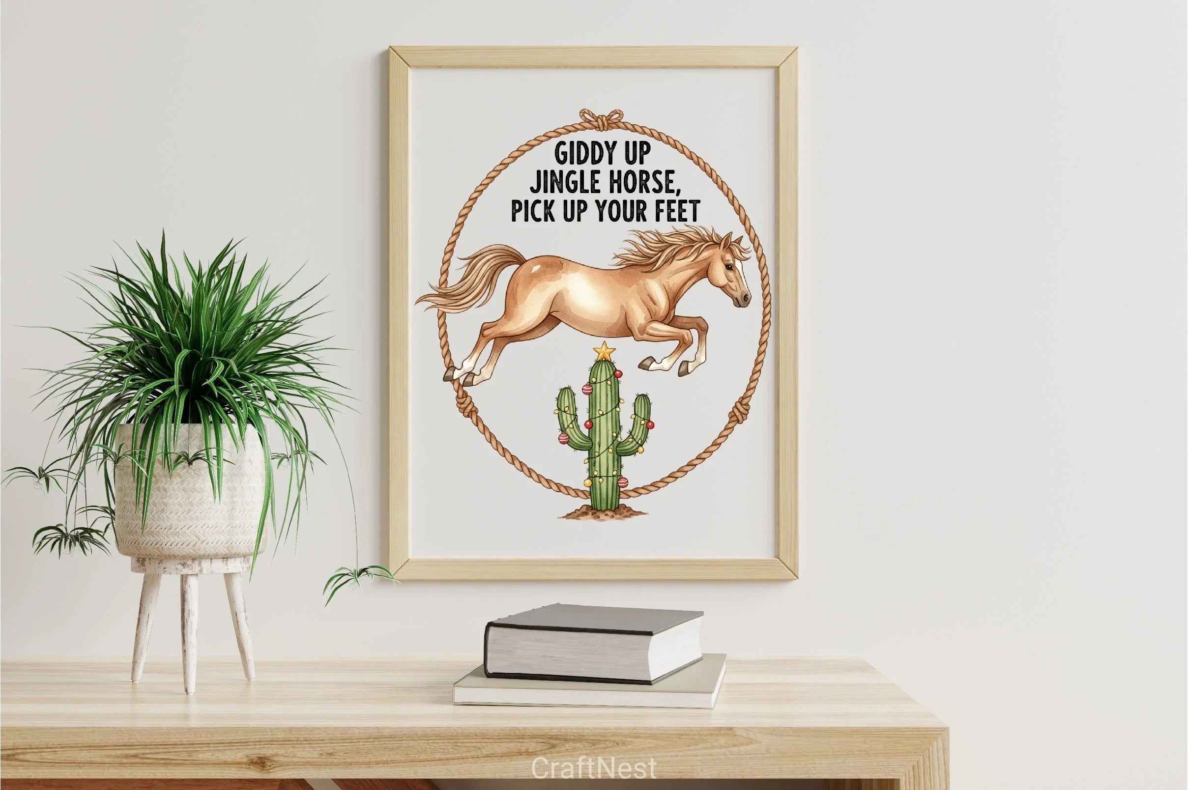 Giddy Up Jingle Horse Clipart Bundle - CraftNest - Digital Crafting and Art