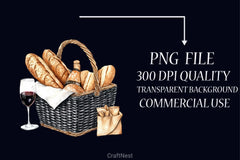 Luxury Black Gingham Clipart Bundle - CraftNest - Digital Crafting and Art