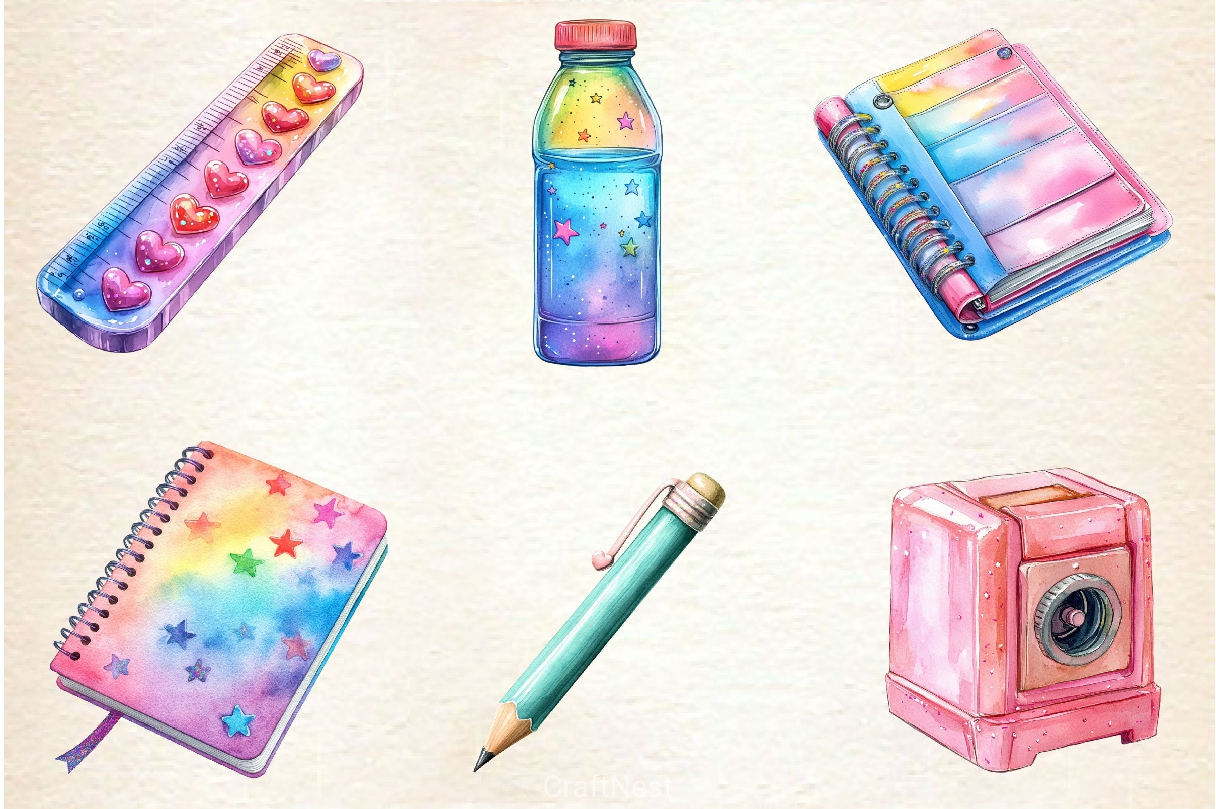 Back To School Clipart Bundle 3
