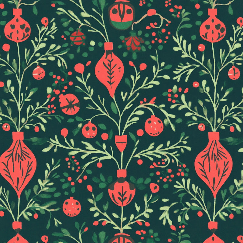 Red Green Christmas Patterns Clipart Bundle - CraftNest - Digital Crafting and Art