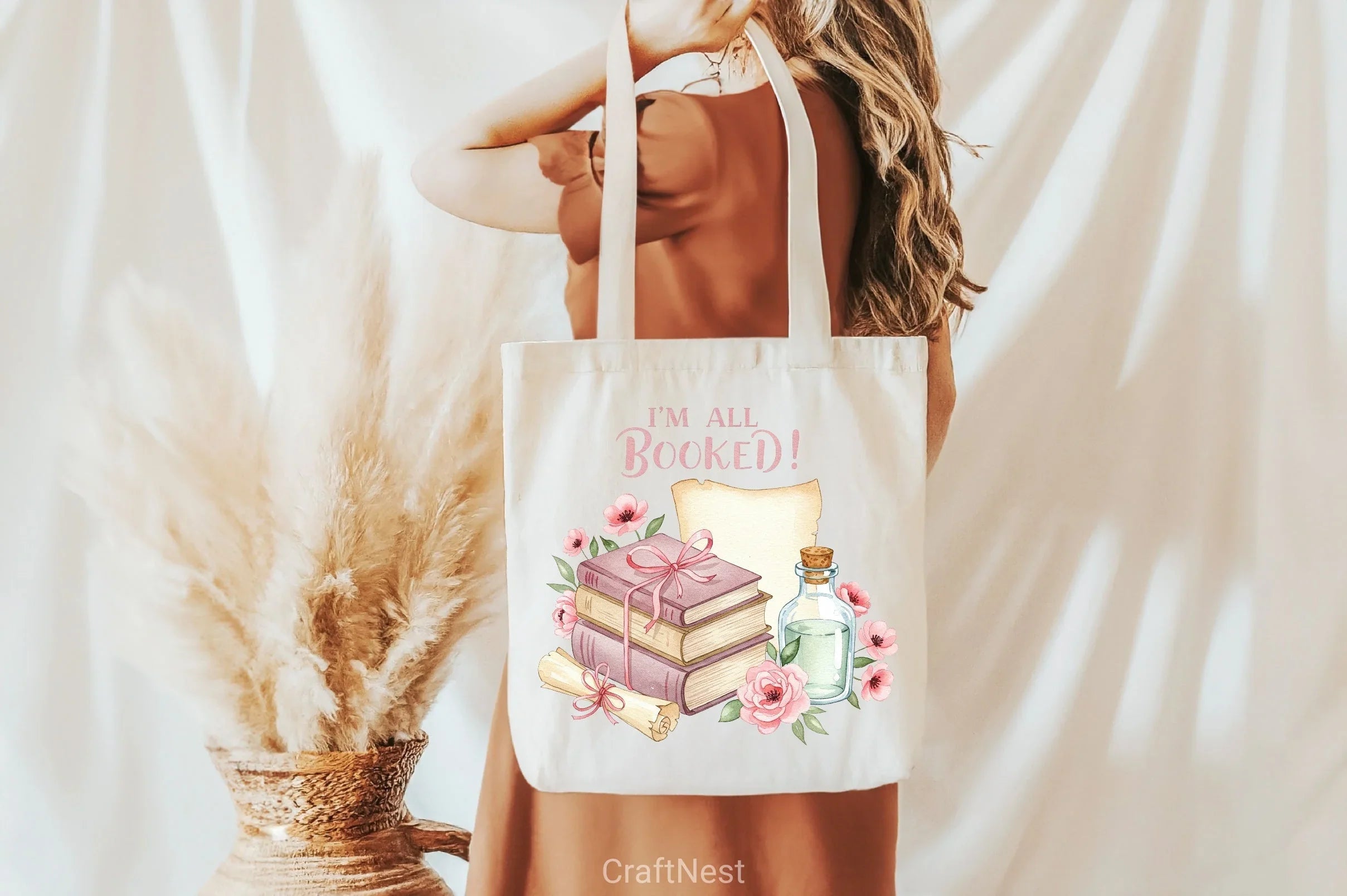 I'm All Booked Clipart Bundle - CraftNest - Digital Crafting and Art