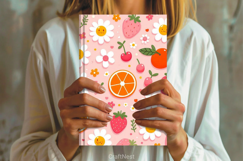 Summer Fruit Digital Paper - CraftNest - Digital Crafting and Art