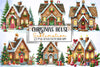 Christmas House Clipart Bundle