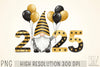 New Year Gnomes 2025 Clipart Bundle