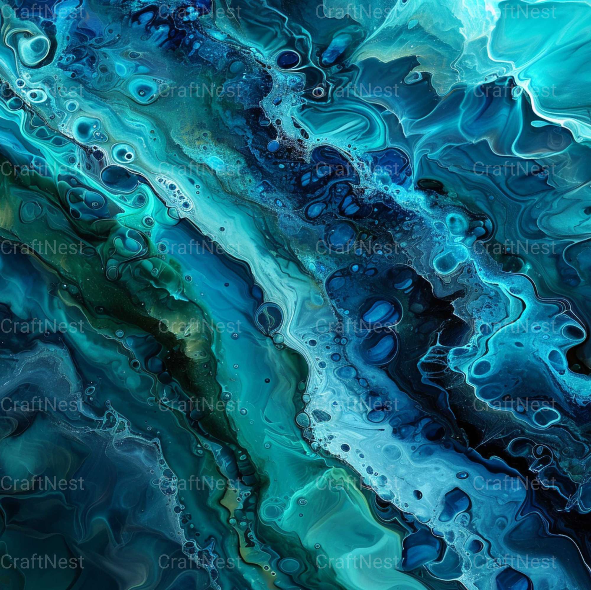 Aquatic Shimmer Textures