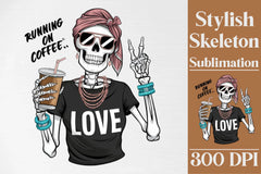 Stylish Skeleton Clipart Bundle 2 - CraftNest - Digital Crafting and Art